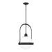 Hubbardton Forge - One Light Mini Pendant - Atlas - Black- Union Lighting Luminaires Decor