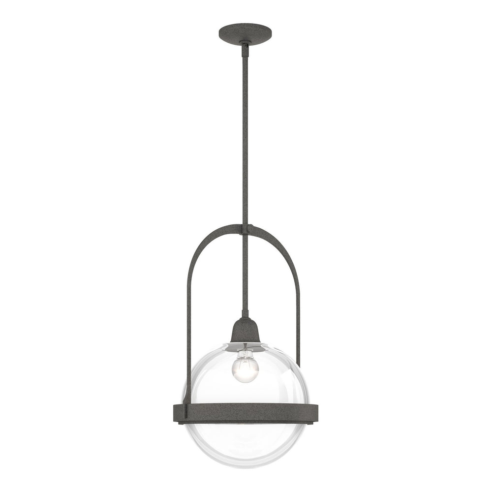 Hubbardton Forge - One Light Mini Pendant - Atlas - Natural Iron- Union Lighting Luminaires Decor