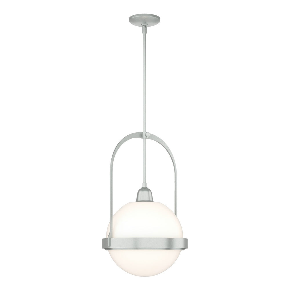 Hubbardton Forge - One Light Mini Pendant - Atlas - Vintage Platinum- Union Lighting Luminaires Decor