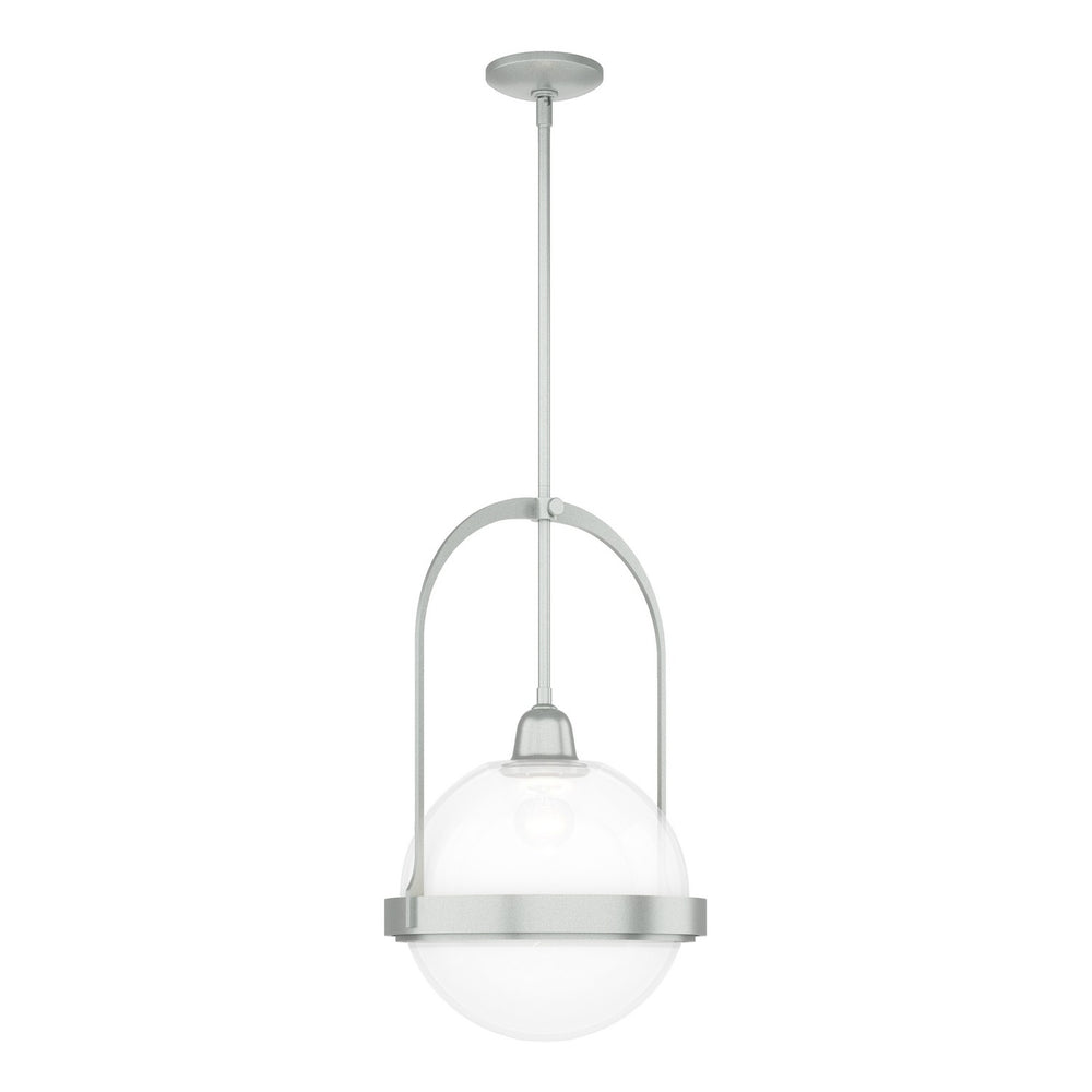 Hubbardton Forge - One Light Mini Pendant - Atlas - Vintage Platinum- Union Lighting Luminaires Decor