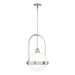 Hubbardton Forge - One Light Mini Pendant - Atlas - Sterling- Union Lighting Luminaires Decor