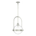 Hubbardton Forge - One Light Mini Pendant - Atlas - Sterling- Union Lighting Luminaires Decor