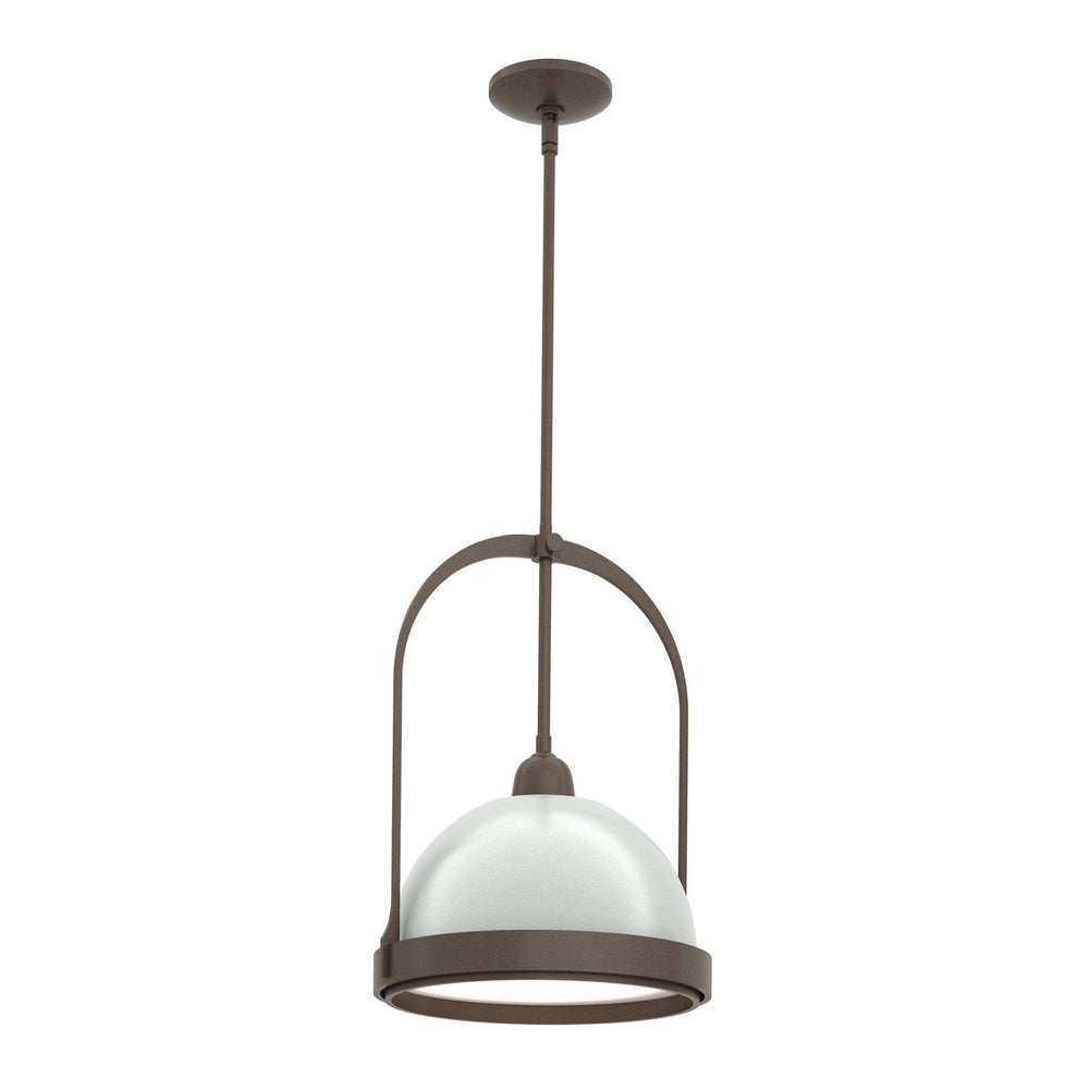 Hubbardton Forge - One Light Mini Pendant - Atlas - Bronze- Union Lighting Luminaires Decor