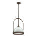 Hubbardton Forge - One Light Mini Pendant - Atlas - Bronze- Union Lighting Luminaires Decor