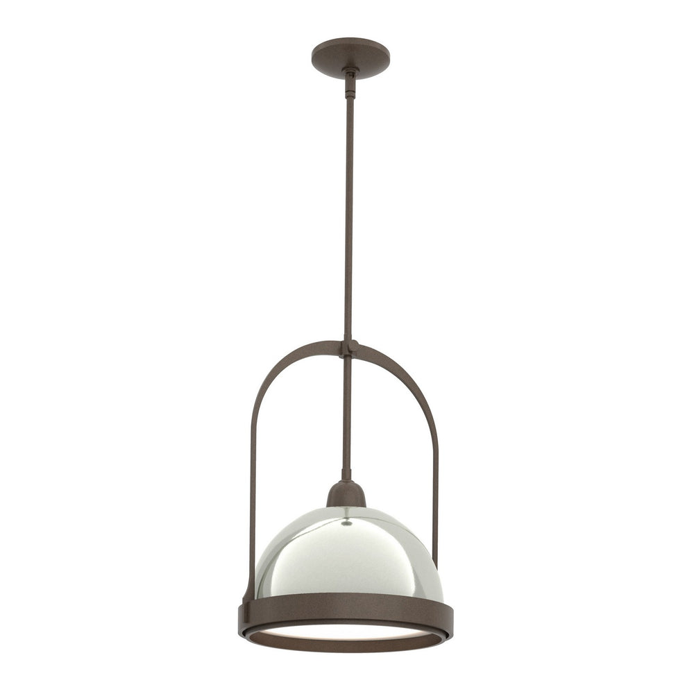 Hubbardton Forge - One Light Mini Pendant - Atlas - Bronze- Union Lighting Luminaires Decor