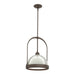 Hubbardton Forge - One Light Mini Pendant - Atlas - Bronze- Union Lighting Luminaires Decor