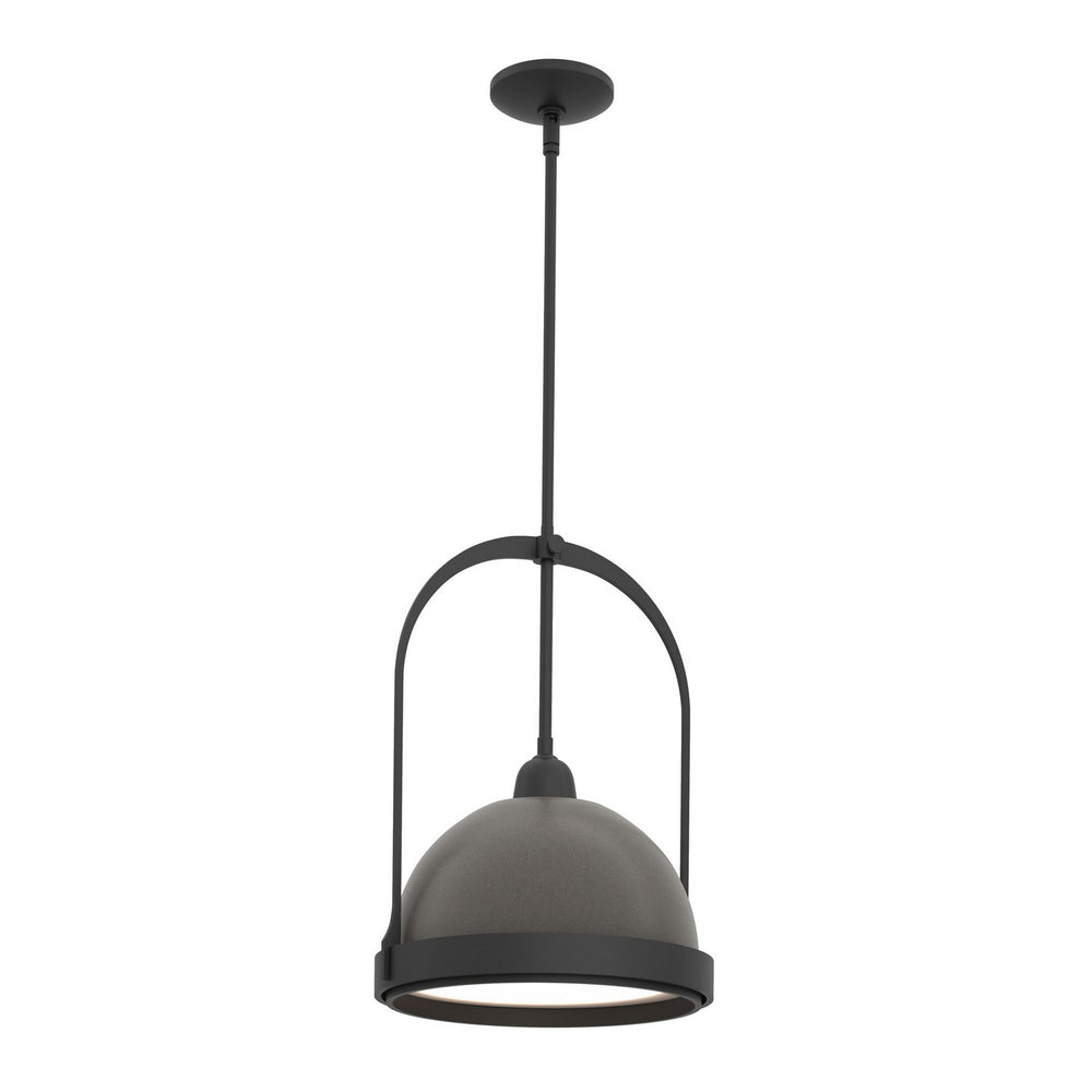 Hubbardton Forge - One Light Mini Pendant - Atlas - Black- Union Lighting Luminaires Decor