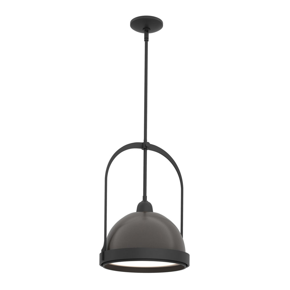 Hubbardton Forge - One Light Mini Pendant - Atlas - Black- Union Lighting Luminaires Decor