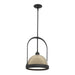 Hubbardton Forge - One Light Mini Pendant - Atlas - Black- Union Lighting Luminaires Decor