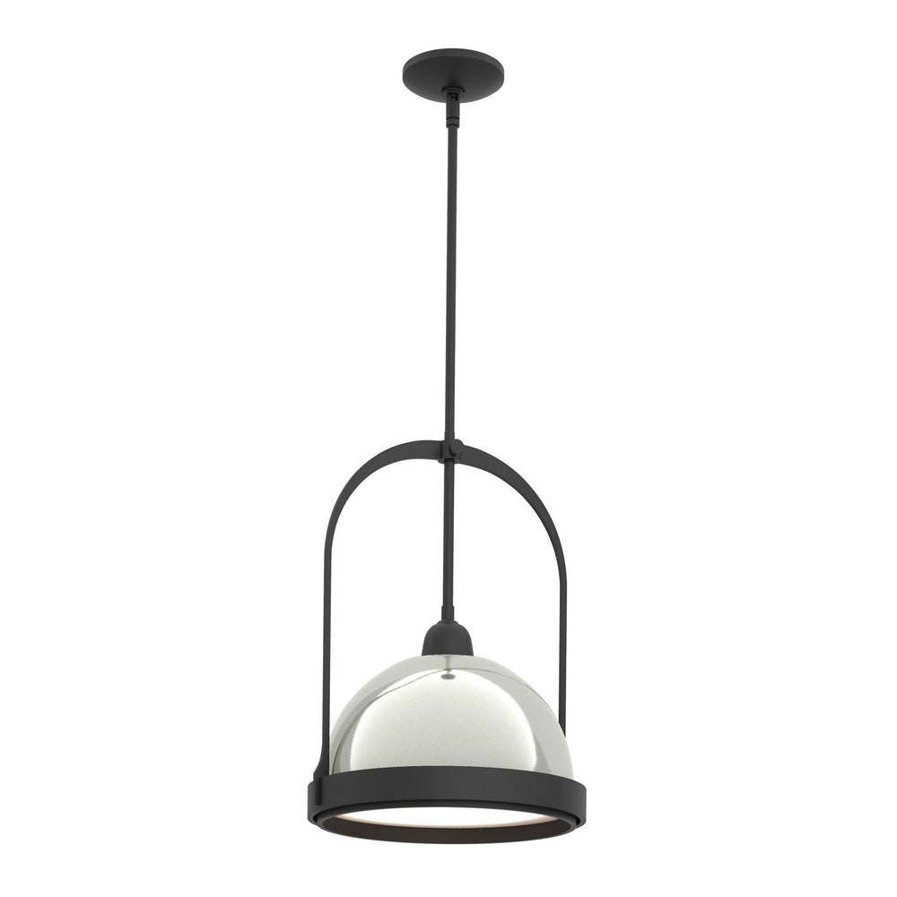 Hubbardton Forge - One Light Mini Pendant - Atlas - Black- Union Lighting Luminaires Decor