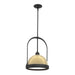 Hubbardton Forge - One Light Mini Pendant - Atlas - Black- Union Lighting Luminaires Decor