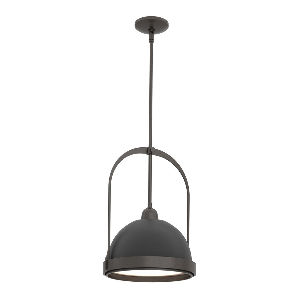 Hubbardton Forge - One Light Mini Pendant - Atlas - Oil Rubbed Bronze- Union Lighting Luminaires Decor