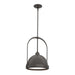 Hubbardton Forge - One Light Mini Pendant - Atlas - Oil Rubbed Bronze- Union Lighting Luminaires Decor