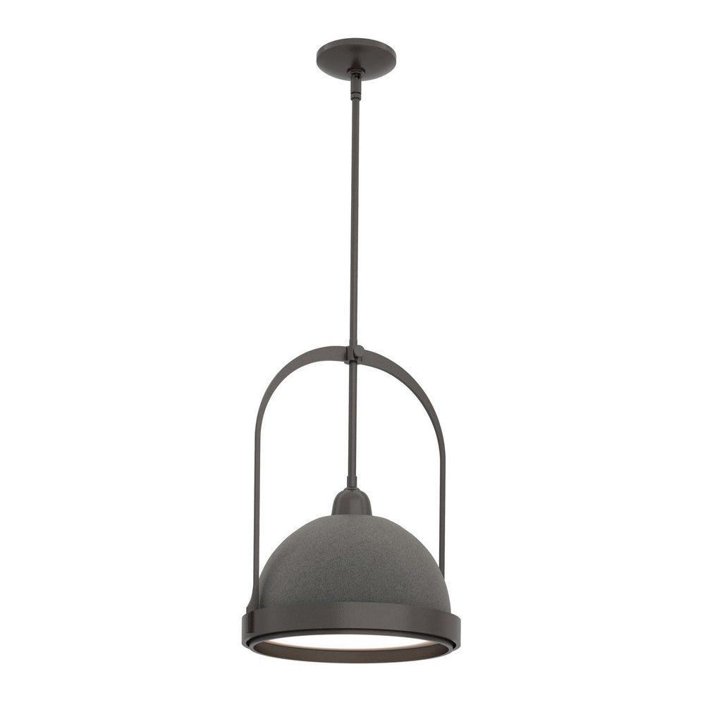 Hubbardton Forge - One Light Mini Pendant - Atlas - Oil Rubbed Bronze- Union Lighting Luminaires Decor