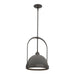 Hubbardton Forge - One Light Mini Pendant - Atlas - Oil Rubbed Bronze- Union Lighting Luminaires Decor