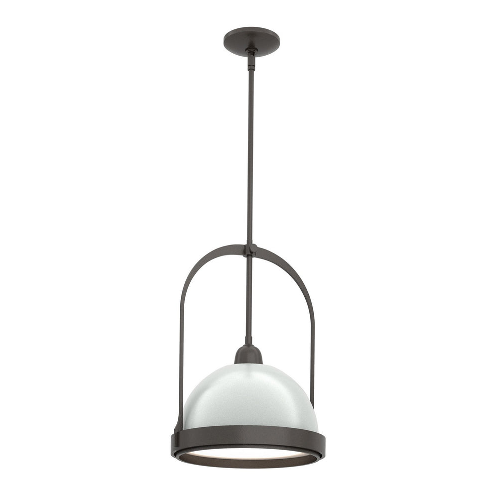 Hubbardton Forge - One Light Mini Pendant - Atlas - Oil Rubbed Bronze- Union Lighting Luminaires Decor