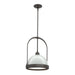 Hubbardton Forge - One Light Mini Pendant - Atlas - Oil Rubbed Bronze- Union Lighting Luminaires Decor