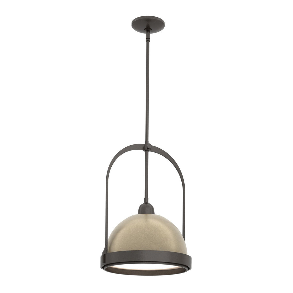 Hubbardton Forge - One Light Mini Pendant - Atlas - Oil Rubbed Bronze- Union Lighting Luminaires Decor