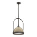 Hubbardton Forge - One Light Mini Pendant - Atlas - Oil Rubbed Bronze- Union Lighting Luminaires Decor