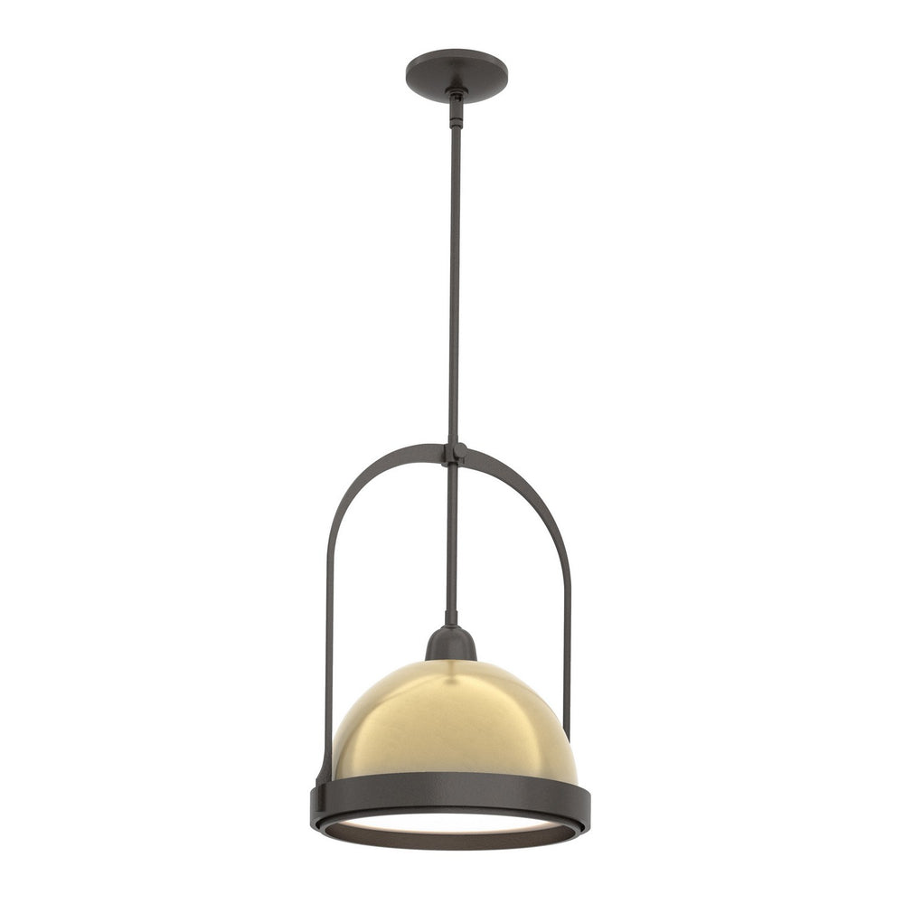 Hubbardton Forge - One Light Mini Pendant - Atlas - Oil Rubbed Bronze- Union Lighting Luminaires Decor