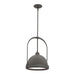 Hubbardton Forge - One Light Mini Pendant - Atlas - Natural Iron- Union Lighting Luminaires Decor