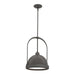 Hubbardton Forge - One Light Mini Pendant - Atlas - Natural Iron- Union Lighting Luminaires Decor