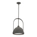Hubbardton Forge - One Light Mini Pendant - Atlas - Natural Iron- Union Lighting Luminaires Decor