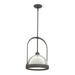 Hubbardton Forge - One Light Mini Pendant - Atlas - Natural Iron- Union Lighting Luminaires Decor