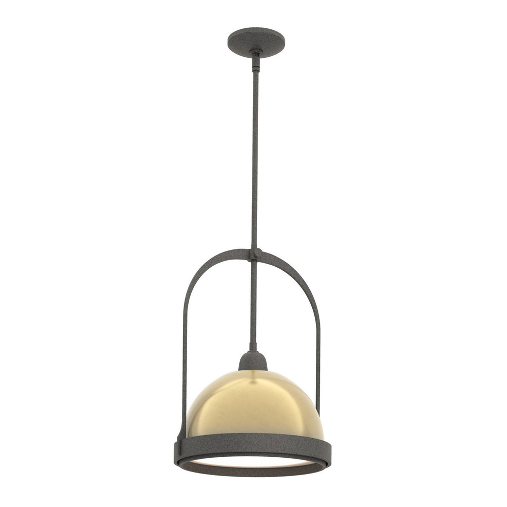 Hubbardton Forge - One Light Mini Pendant - Atlas - Natural Iron- Union Lighting Luminaires Decor