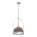 Hubbardton Forge - One Light Mini Pendant - Atlas - Vintage Platinum- Union Lighting Luminaires Decor