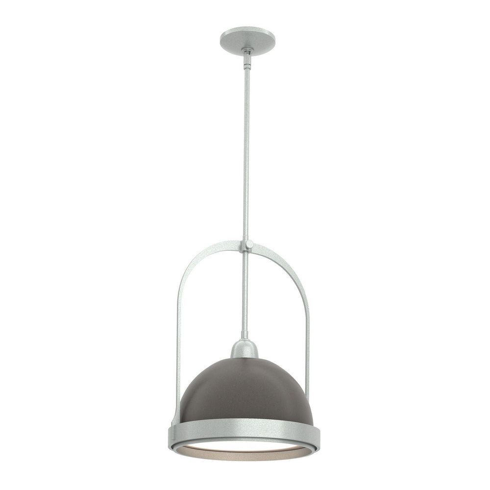 Hubbardton Forge - One Light Mini Pendant - Atlas - Vintage Platinum- Union Lighting Luminaires Decor