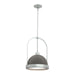 Hubbardton Forge - One Light Mini Pendant - Atlas - Vintage Platinum- Union Lighting Luminaires Decor