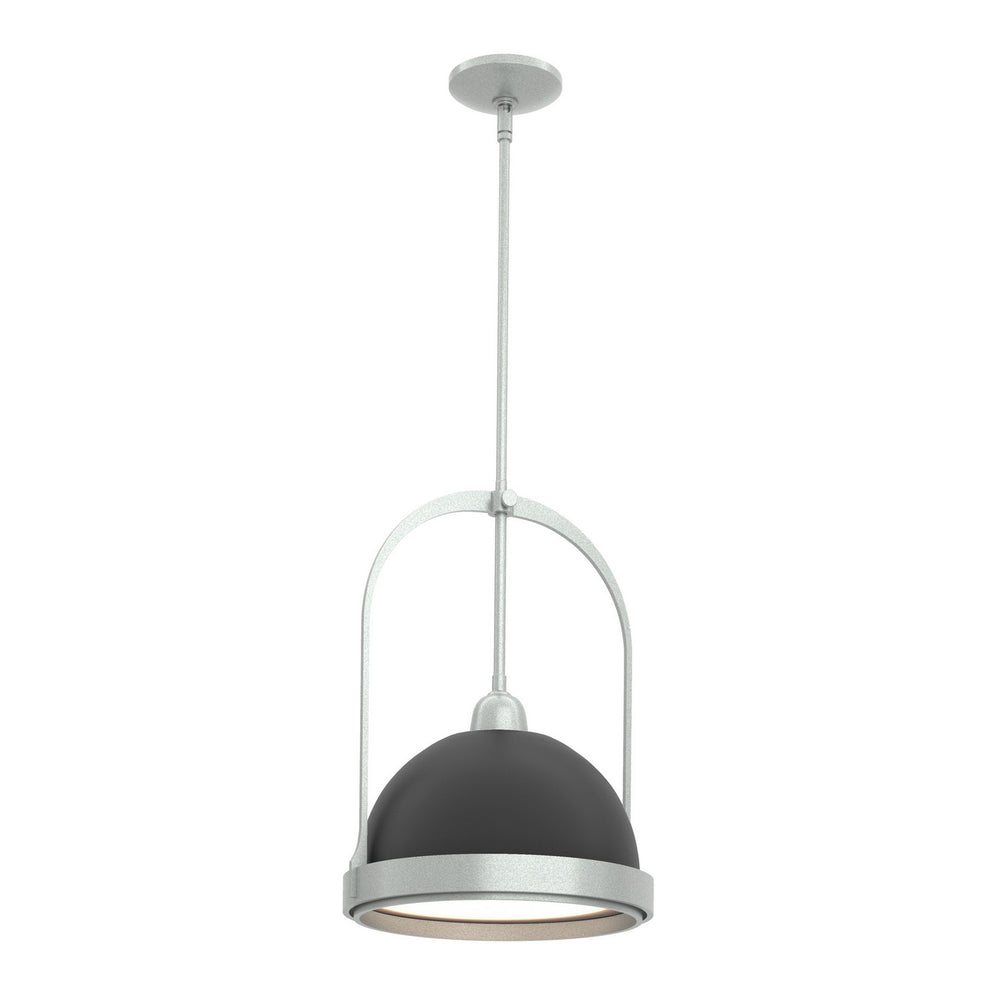 Hubbardton Forge - One Light Mini Pendant - Atlas - Vintage Platinum- Union Lighting Luminaires Decor