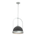 Hubbardton Forge - One Light Mini Pendant - Atlas - Vintage Platinum- Union Lighting Luminaires Decor