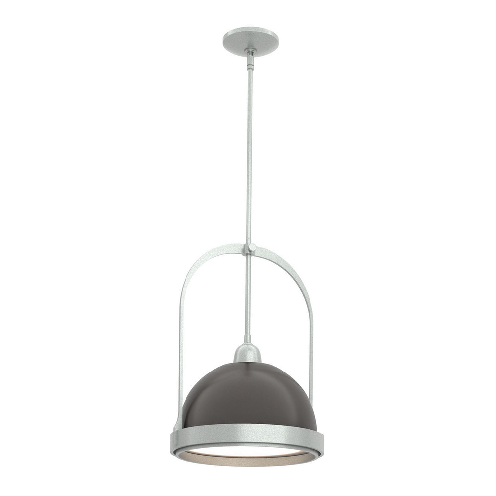 Hubbardton Forge - One Light Mini Pendant - Atlas - Vintage Platinum- Union Lighting Luminaires Decor
