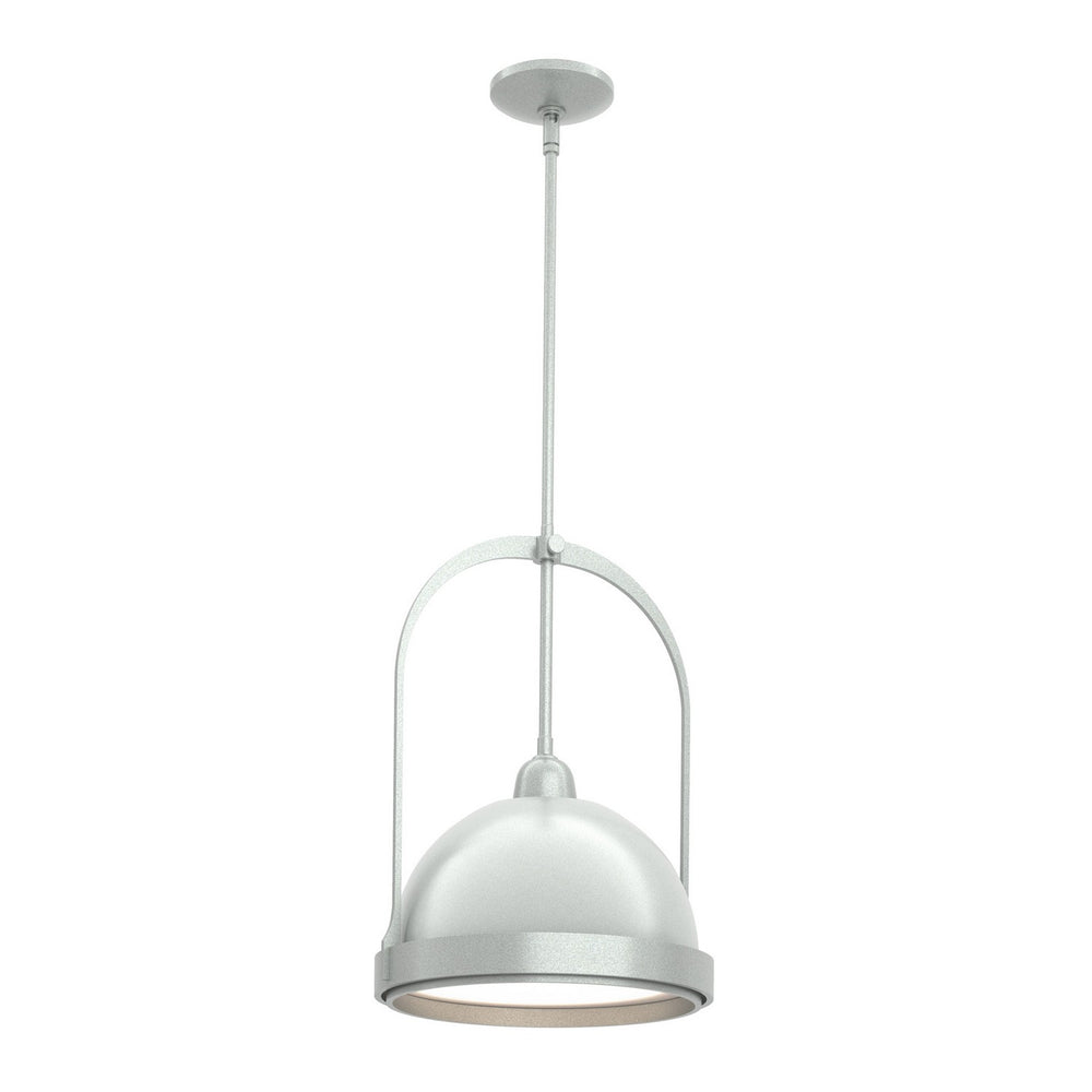 Hubbardton Forge - One Light Mini Pendant - Atlas - Vintage Platinum- Union Lighting Luminaires Decor