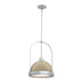 Hubbardton Forge - One Light Mini Pendant - Atlas - Vintage Platinum- Union Lighting Luminaires Decor