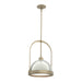 Hubbardton Forge - One Light Mini Pendant - Atlas - Soft Gold- Union Lighting Luminaires Decor