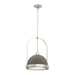 Hubbardton Forge - One Light Mini Pendant - Atlas - Sterling- Union Lighting Luminaires Decor