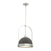 Hubbardton Forge - One Light Mini Pendant - Atlas - Sterling- Union Lighting Luminaires Decor