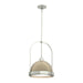 Hubbardton Forge - One Light Mini Pendant - Atlas - Sterling- Union Lighting Luminaires Decor