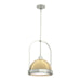 Hubbardton Forge - One Light Mini Pendant - Atlas - Sterling- Union Lighting Luminaires Decor