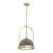 Hubbardton Forge - One Light Mini Pendant - Atlas - Modern Brass- Union Lighting Luminaires Decor