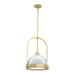 Hubbardton Forge - One Light Mini Pendant - Atlas - Modern Brass- Union Lighting Luminaires Decor