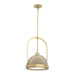 Hubbardton Forge - One Light Mini Pendant - Atlas - Modern Brass- Union Lighting Luminaires Decor