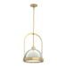 Hubbardton Forge - One Light Mini Pendant - Atlas - Modern Brass- Union Lighting Luminaires Decor