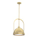Hubbardton Forge - One Light Mini Pendant - Atlas - Modern Brass- Union Lighting Luminaires Decor