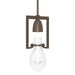Hubbardton Forge - One Light Mini Pendant - Apothecary - Bronze- Union Lighting Luminaires Decor