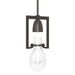 Hubbardton Forge - One Light Mini Pendant - Apothecary - Oil Rubbed Bronze- Union Lighting Luminaires Decor