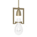 Hubbardton Forge - One Light Mini Pendant - Apothecary - Soft Gold- Union Lighting Luminaires Decor